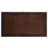 Neuheit FUSSMATTE 67 X 120 cm - DOT/COGNAC-DARK BROWN