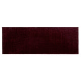 NYHED TÆPPE/MÅTTE 90 x 200 cm - UNI COLOR BORDEAUX