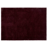 NYHED TÆPPE/MÅTTE 90 X 130 cm - UNI COLOR BORDEAUX