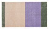 NYHED - STRIPES HORISONTAL -  Lilla/Ivory/Grøn