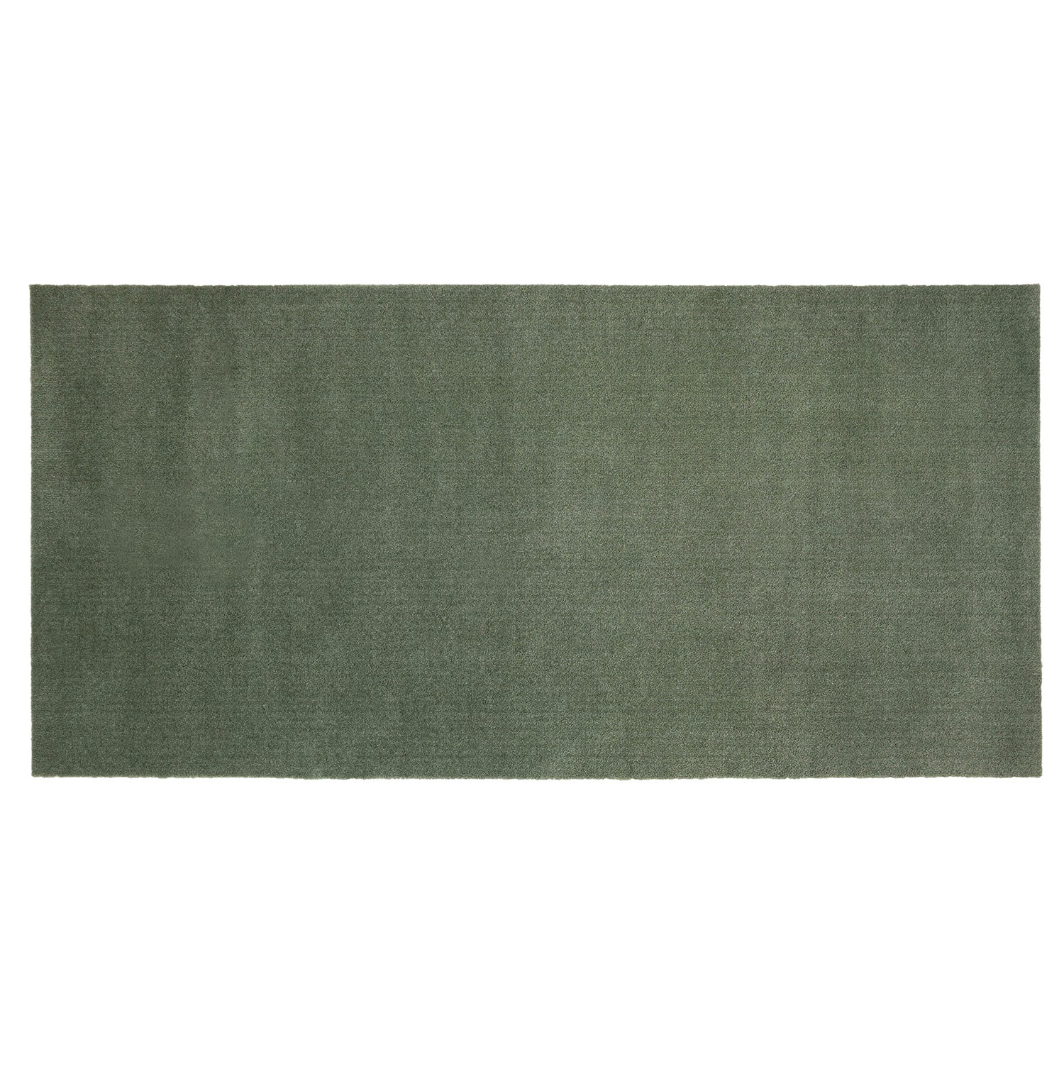 TÆPPE 110 x 200 CM - UNICOLOR DUSTY GREEN