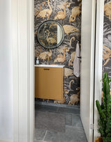 GULVMÅTTE 40 x 60 cm - UNI COLOR STEELGREY