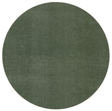 NYHED - TÆPPE Ø200 CM - UNI COLOR DUSTY GREEN