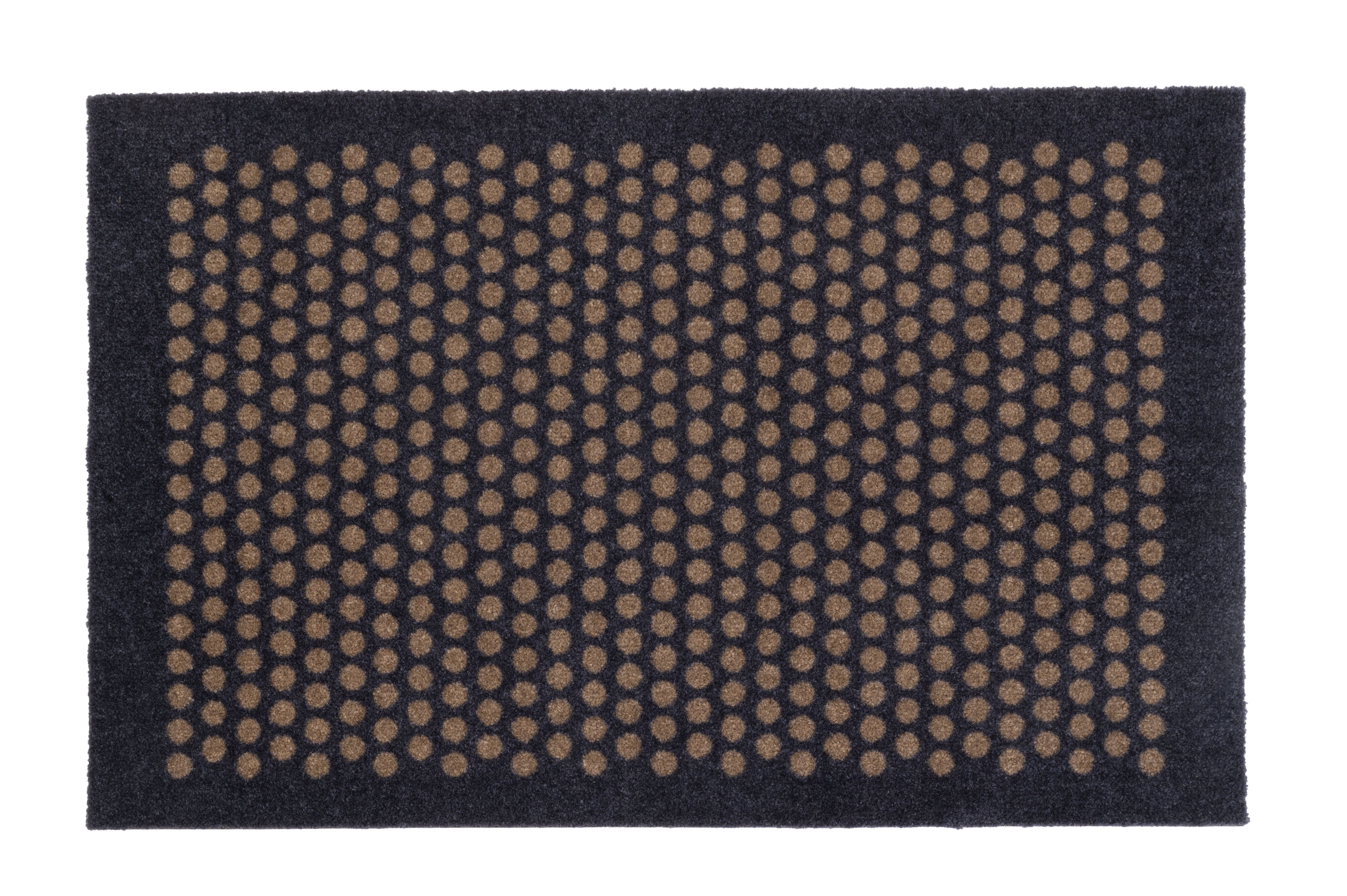 GULVMÅTTE 60 x 90 cm - DOT BLUE-GREY / SAND