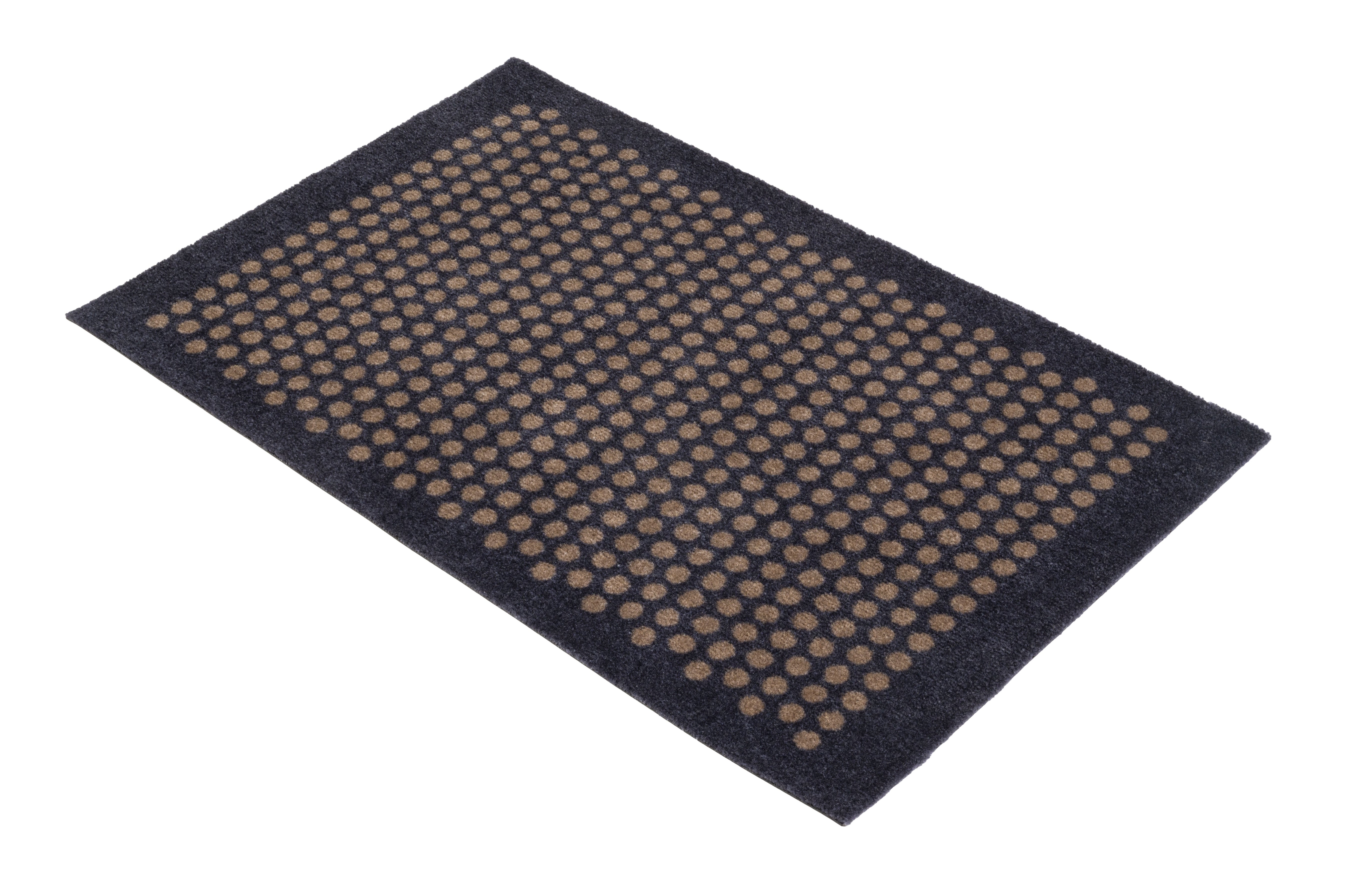 GULVMÅTTE 60 x 90 cm - DOT BLUE-GREY / SAND
