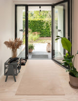 NYHED - TÆPPE/MÅTTE 110 x 200 cm - UNI COLOR IVORY