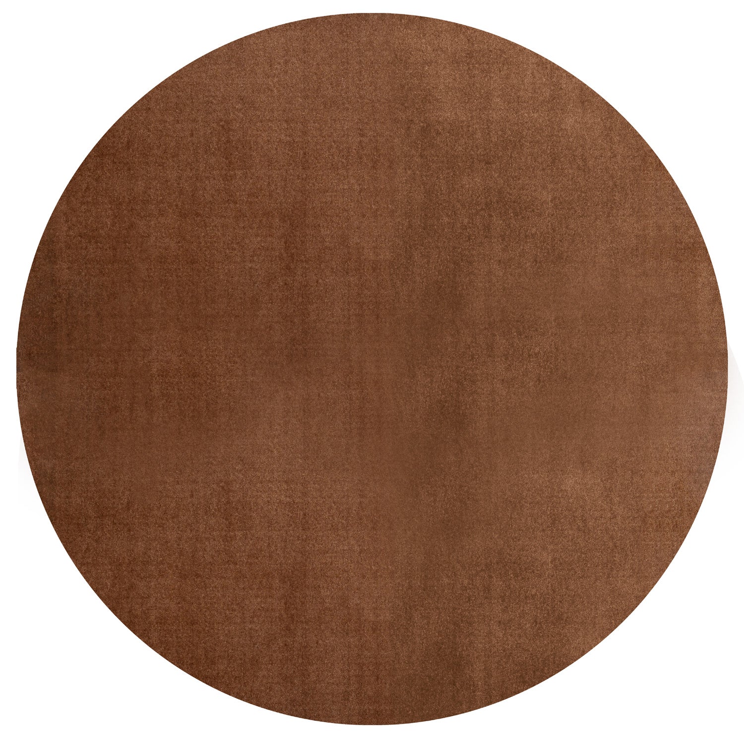 TÆPPE Ø200 cm - UNICOLOR Cognac