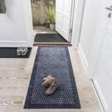 GULVMÅTTE 67 x 200 CM - DOT GREY