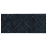GULVMÅTTE 67 x 150 CM - LINES DARK GREY