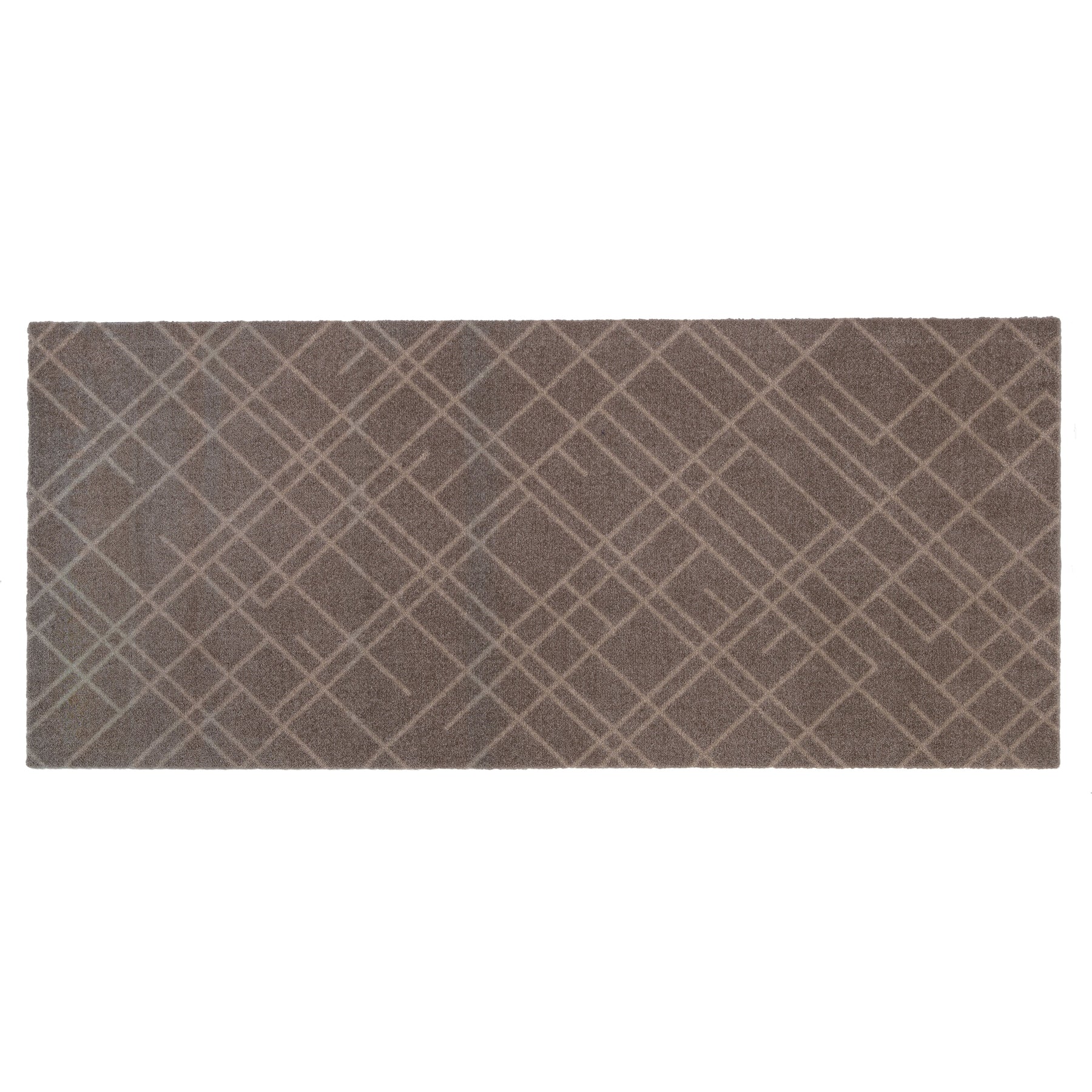 GULVMÅTTE 67 x 150 CM - LINES SAND/BEIGE