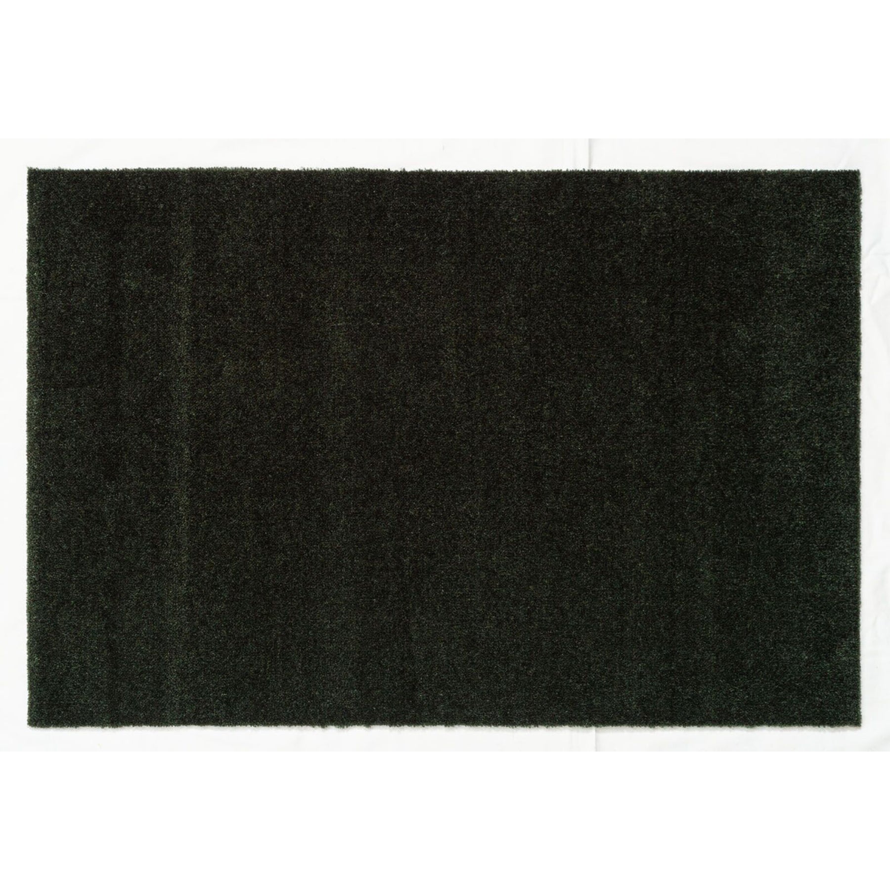 GULVMÅTTE 90 X 130 cm UNICOLOR DARK GREEN