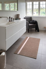 STRIPES VERTIKAL - SAND/LYS ROSE