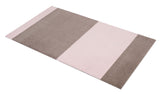 STRIPES HORISONTAL - SAND/LYS ROSA