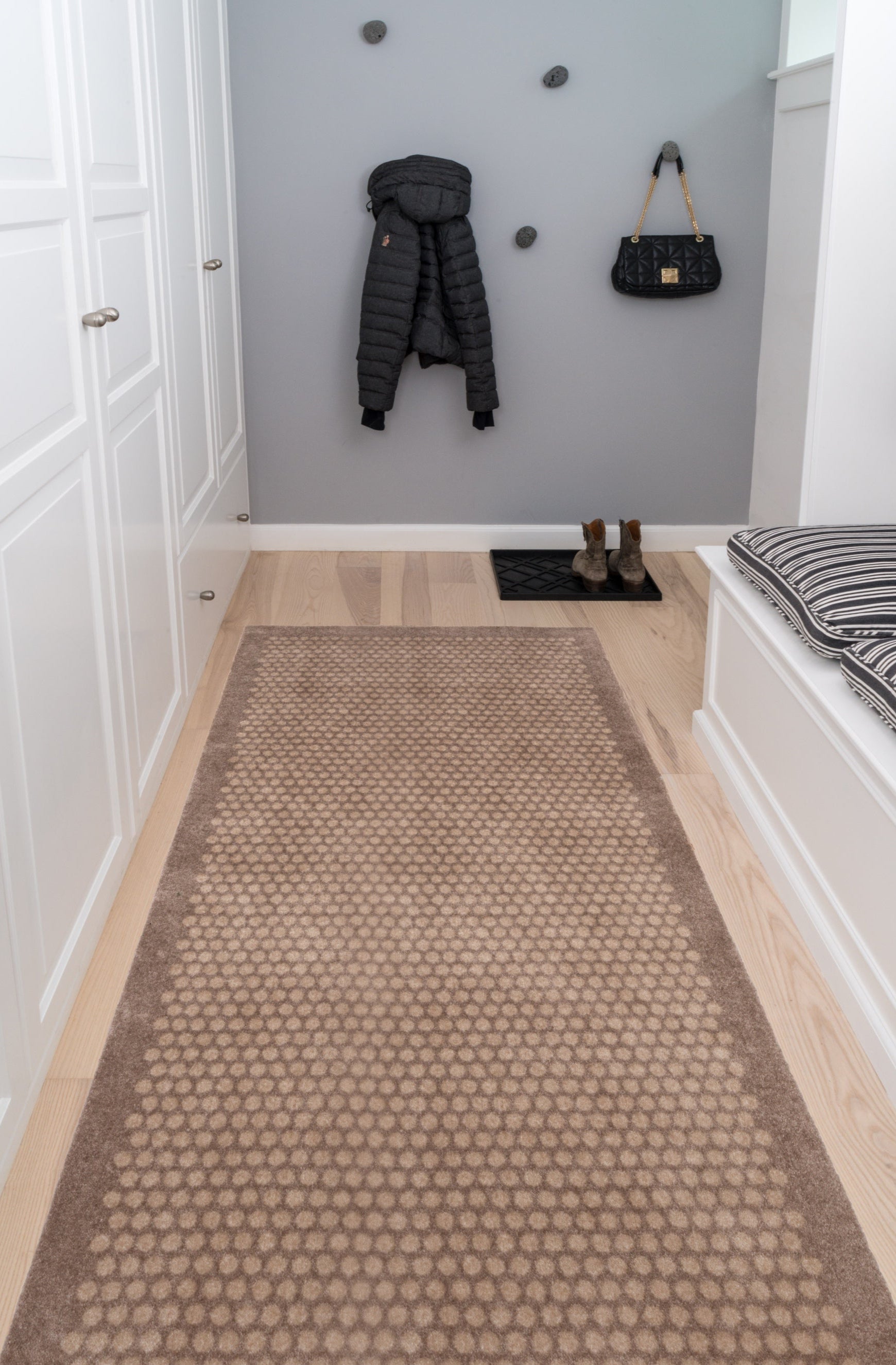 GULVMÅTTE 90 x 200 CM - DOT SAND