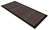 GULVMÅTTE 90 x 200 CM - DOT SORT/SAND