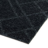 GULVMÅTTE 60 x 90 CM - LINES DARK GREY