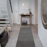 TÆPPE/MÅTTE 90 x 200 cm - UNI COLOR STEELGREY