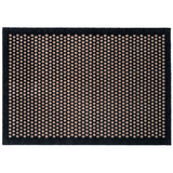 TÆPPE/MÅTTE 90 x 130 CM - DOT SORT/SAND