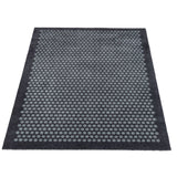 GULVMÅTTE 90 x 130 CM - DOT GRÅ