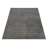 TÆPPE/MÅTTE 90 x 130 CM - UNI COLOR STEELGREY