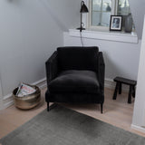 TÆPPE/MÅTTE 90 x 130 CM - UNI COLOR STEELGREY