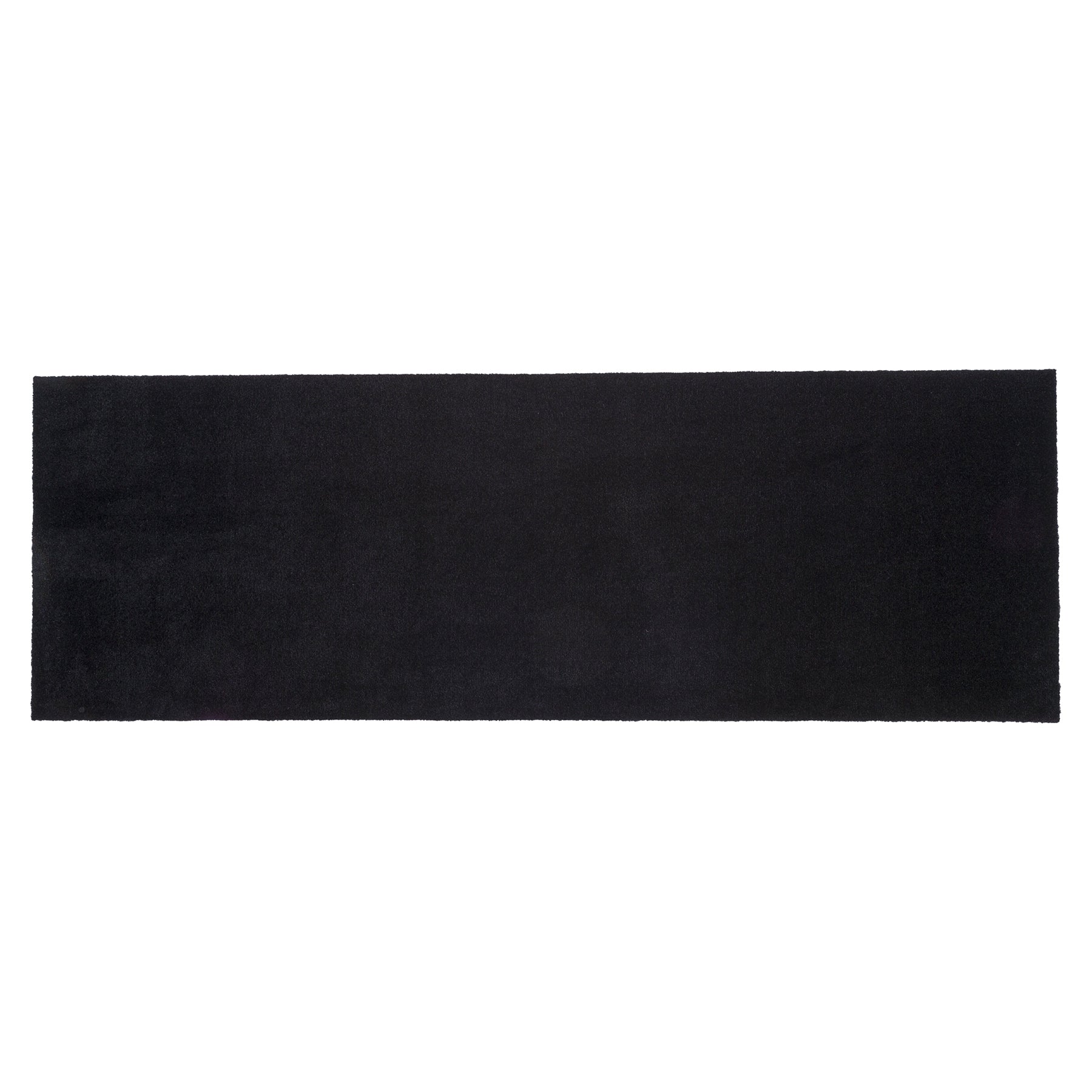 TÆPPE/MÅTTE 67 x 200 cm - UNI COLOR sort
