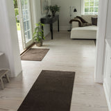 TÆPPE/MÅTTE 90 x 200 cm - UNI COLOR brun