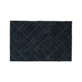 GULVMÅTTE 40 x 60 cm - LINES DARK GREY