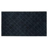 GULVMÅTTE 67 x 120 CM - LINES DARK GREY