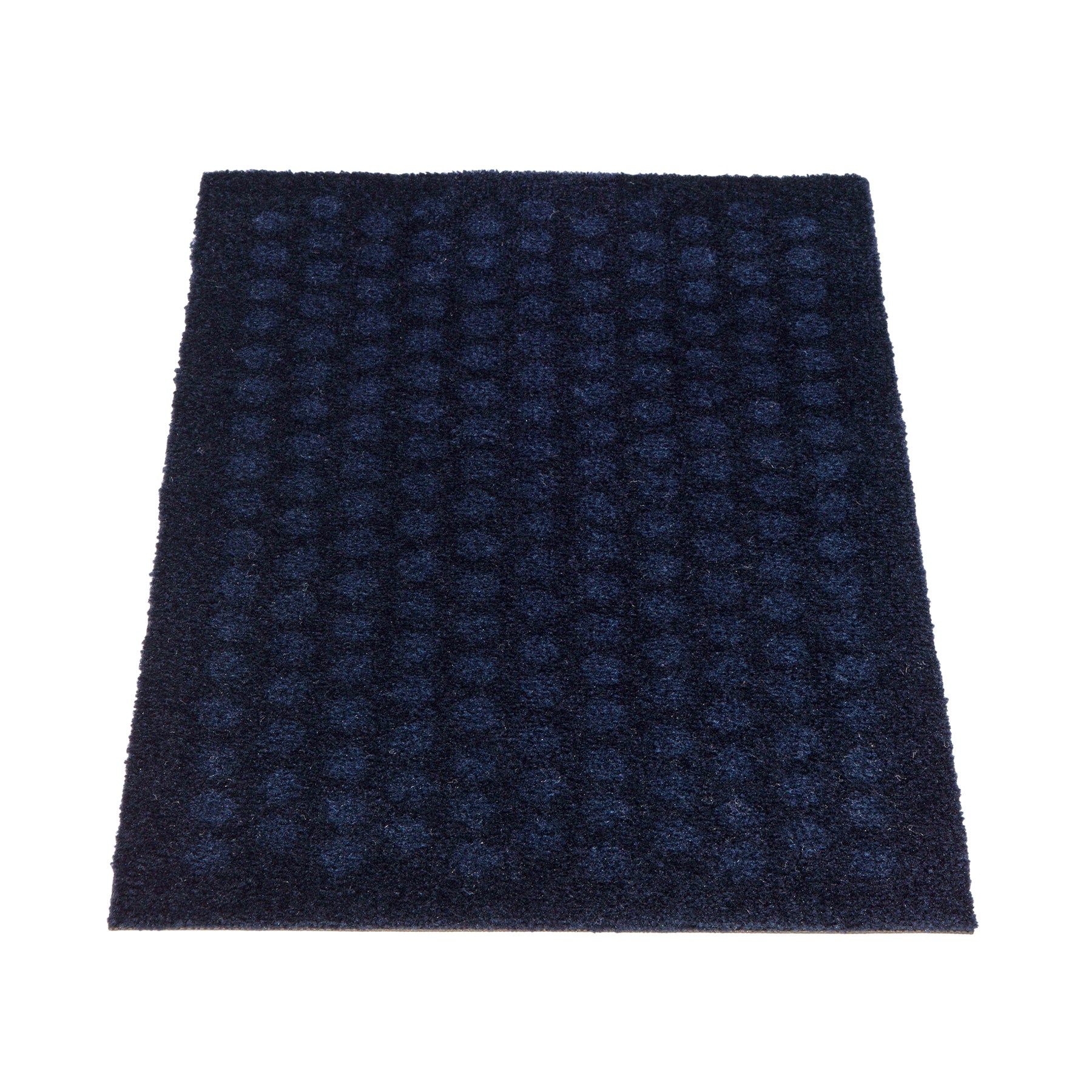 50% - GULVMÅTTE 40 x 60 CM - DOT DARK BLUE