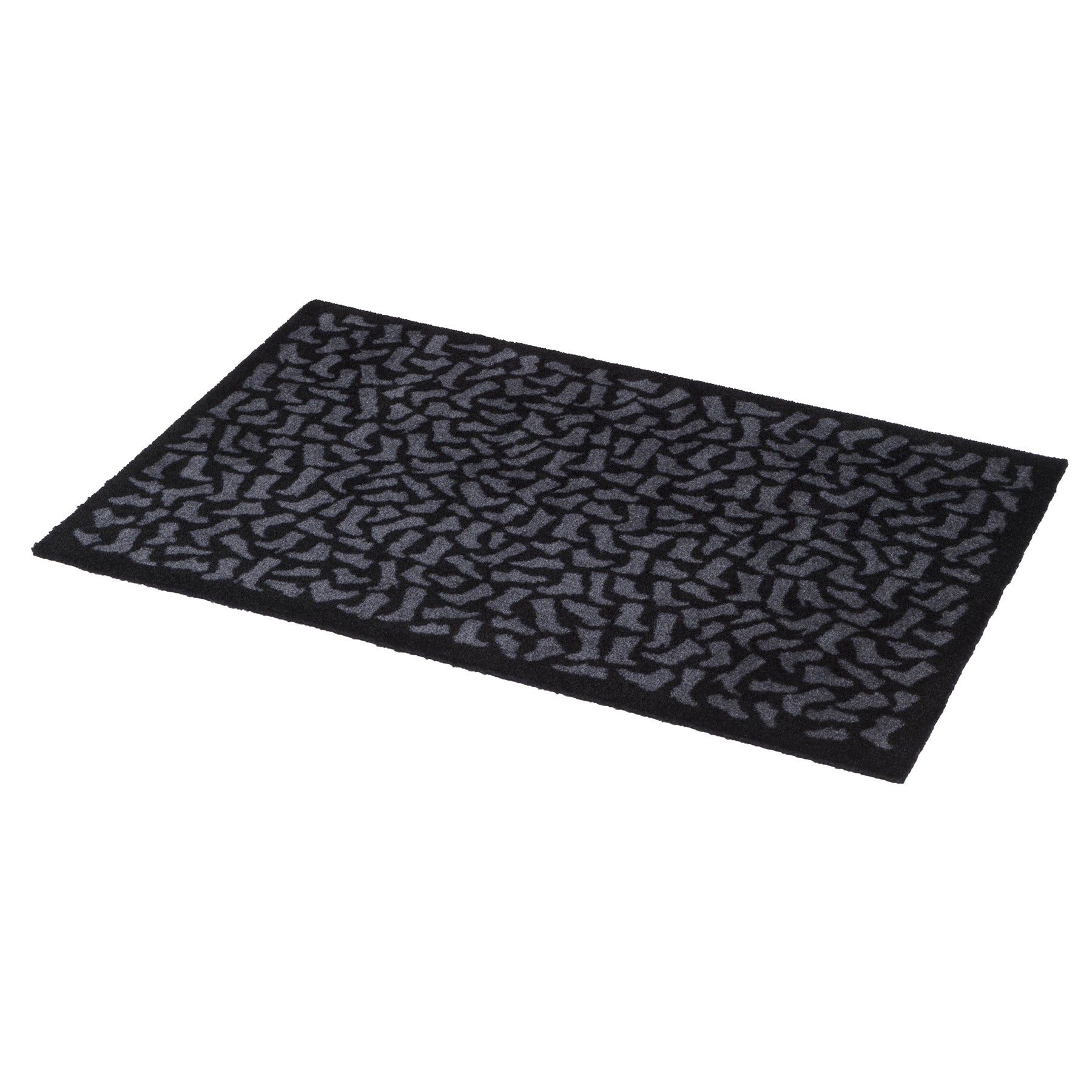 50% - GULVMÅTTE 60 X 90 CM - FOOTWEAR/BLACK GREY