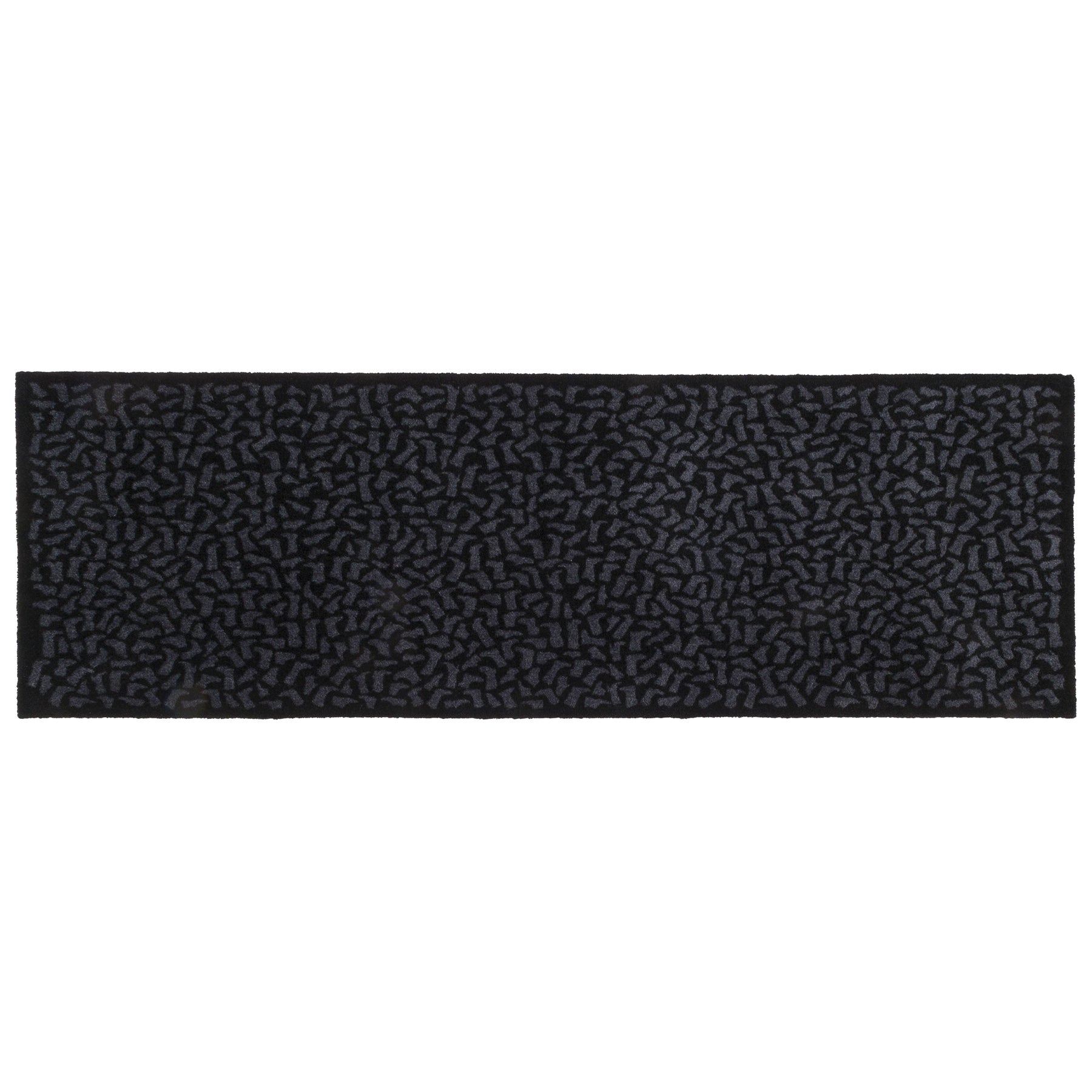 50% - GULVMÅTTE 67 x 200 CM - FOOTWEAR/BLACK