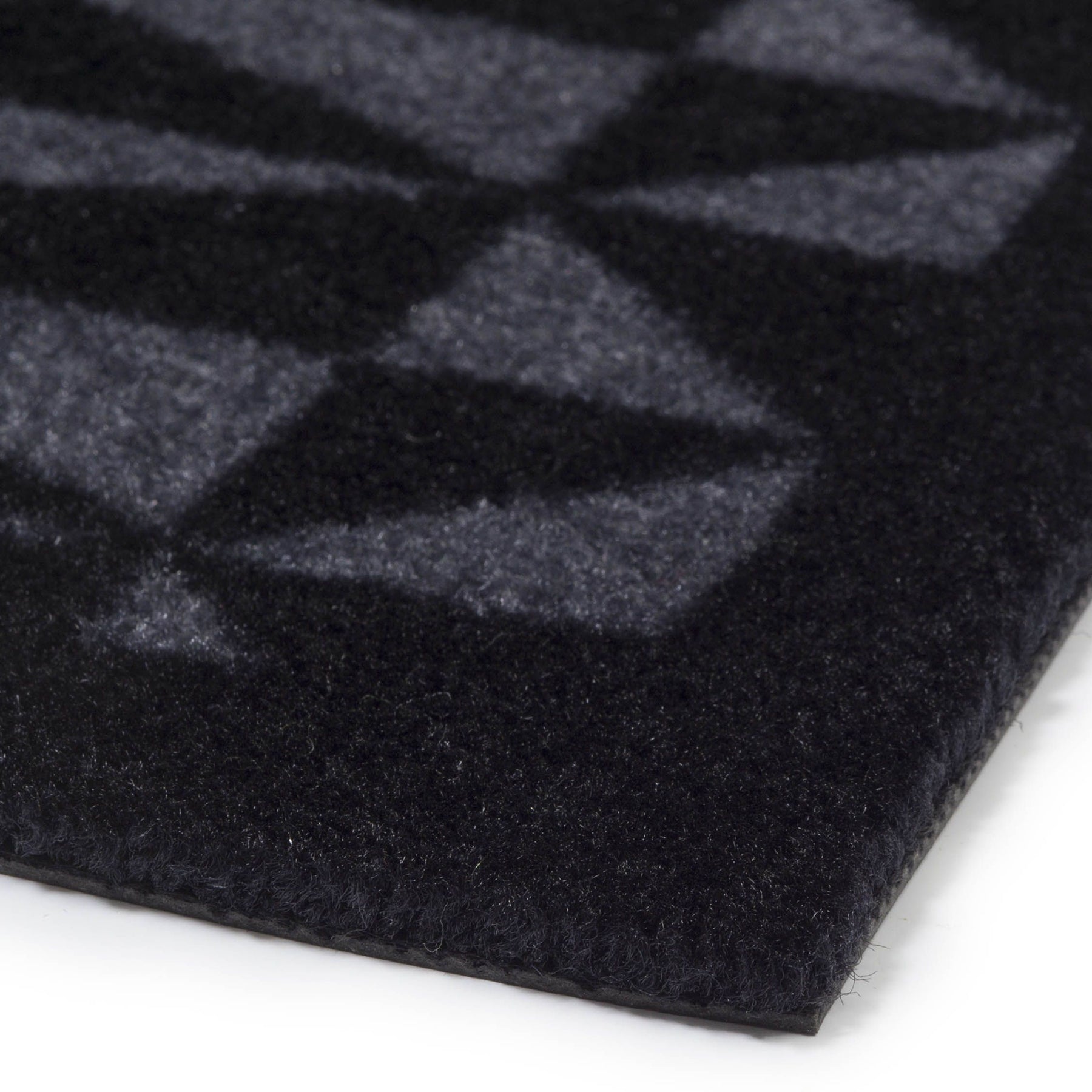 50% - GULVMÅTTE GRAPHIC/BLACK GREY