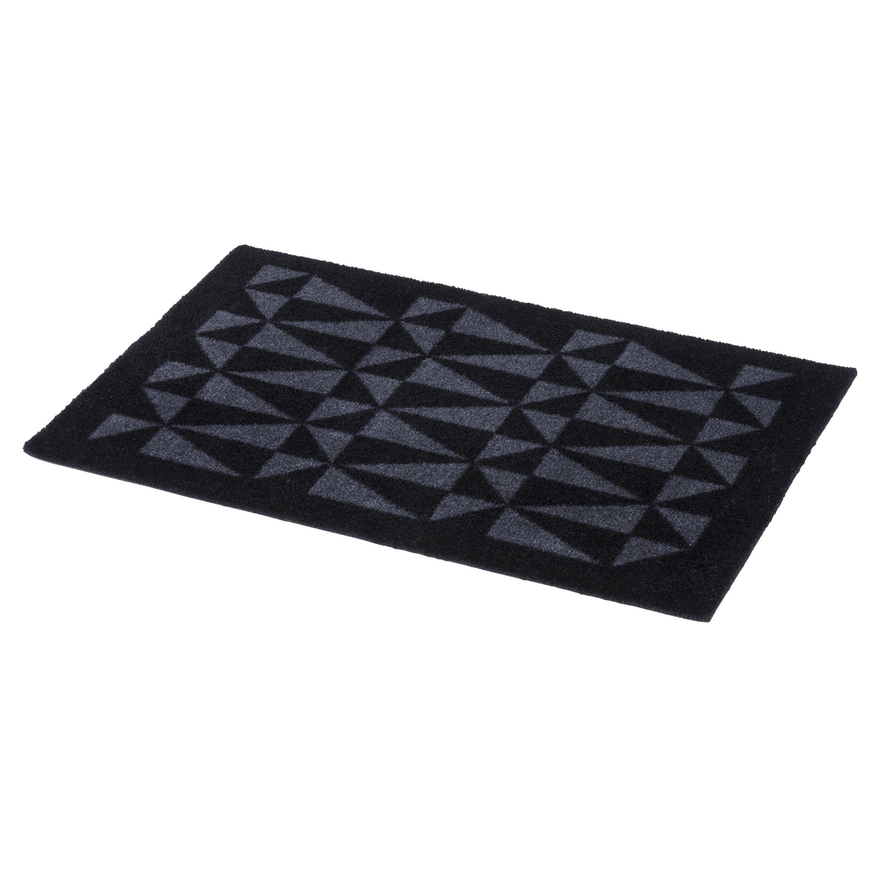 50% - GULVMÅTTE GRAPHIC/BLACK GREY