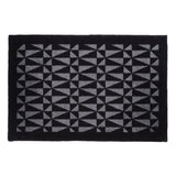 GULVMÅTTE 60 x 90 CM - GRAPHIC/BLACK GREY