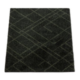 GULVMÅTTE 40 x 60 cm - LINES/DARK GREEN
