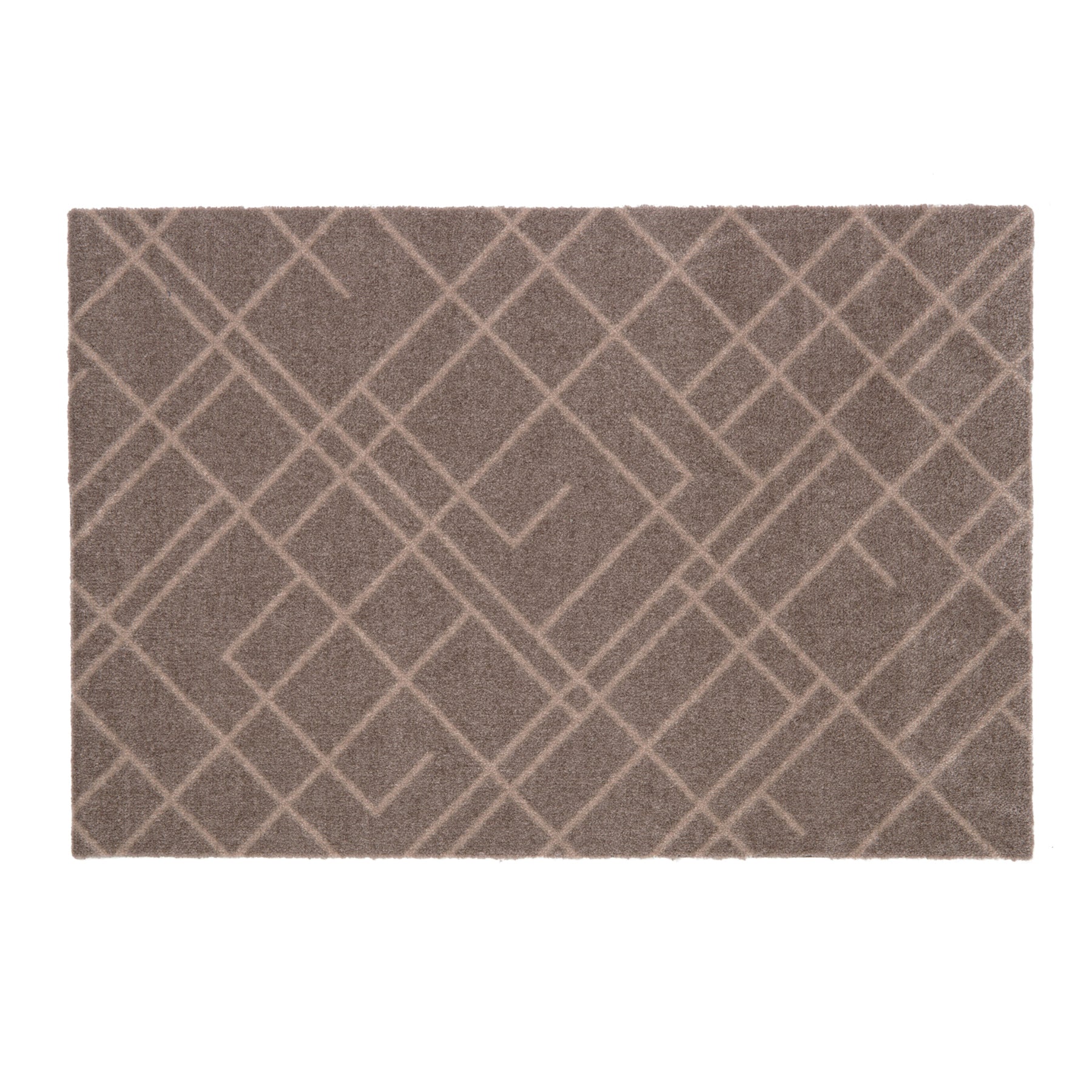 GULVMÅTTE 60 x 90 cm - LINES SAND/BEIGE
