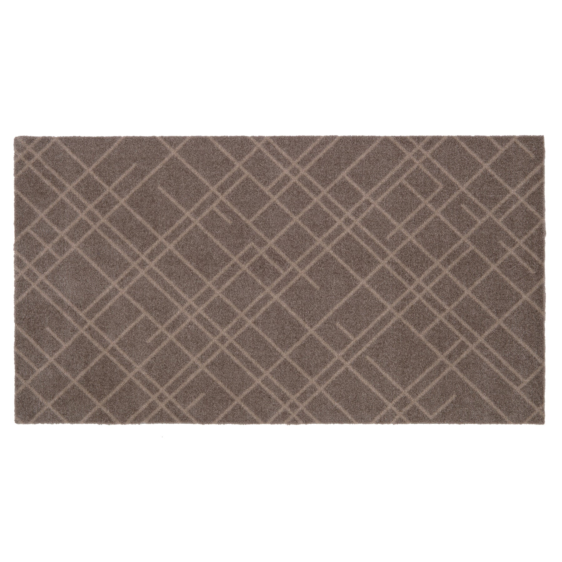 GULVMÅTTE 67 x 120 CM - LINES SAND/BEIGE
