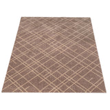 GULVMÅTTE 90 X 130 CM - LINES SAND/BEIGE