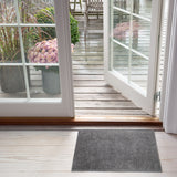 GULVMÅTTE 40 x 60 cm - UNI COLOR STEELGREY