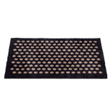 GULVMÅTTE 40 x 60 cm - DOT SORT/SAND