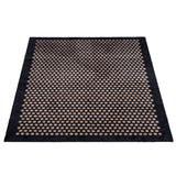 TÆPPE/MÅTTE 90 x 130 CM - DOT SORT/SAND