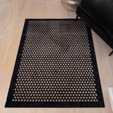 TÆPPE/MÅTTE 90 x 130 CM - DOT SORT/SAND