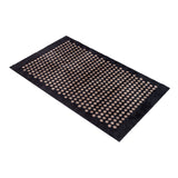 GULVMÅTTE 60 x 90 CM - DOT SORT/SAND
