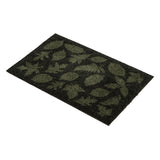 GULVMÅTTE 40 x 60 CM - LEAVES/DARK GREEN