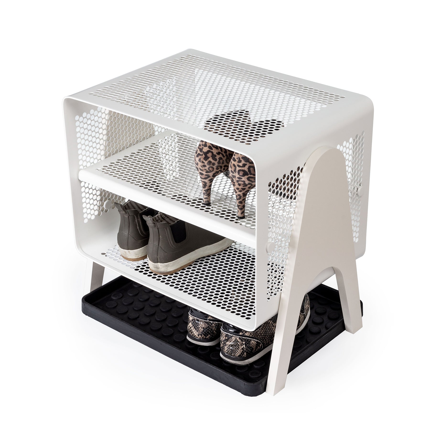 TICA RACK, FLOOR - SMALL/WHITE