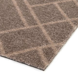 GULVMÅTTE 67 x 200 CM - LINES SAND/BEIGE
