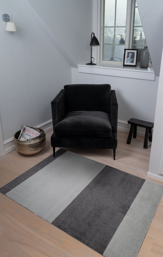 STRIPES HORISONTAL - GRÅ/LYS GRÅ