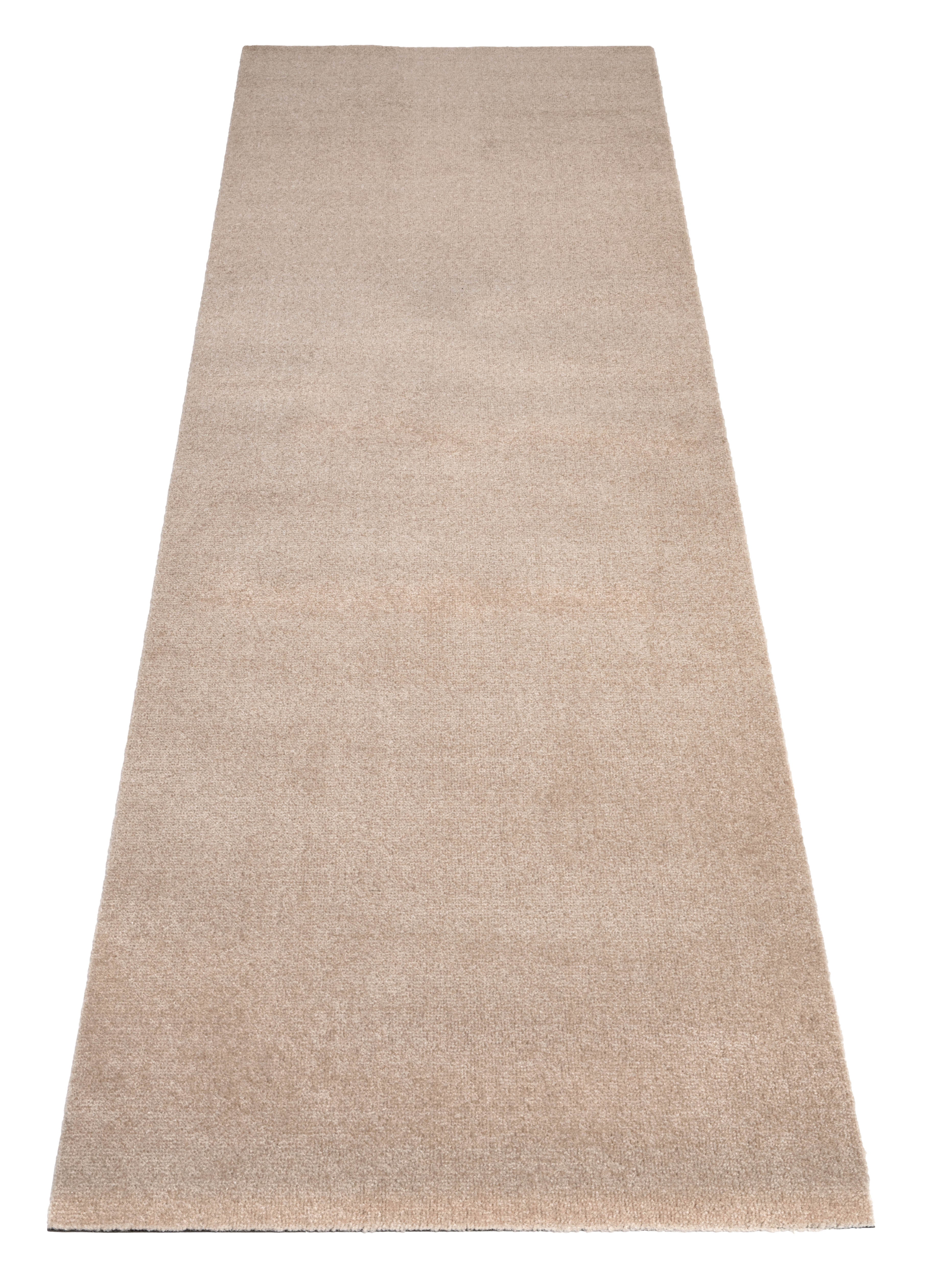 TÆPPE/MÅTTE 67 x 200 CM - UNI COLOR IVORY