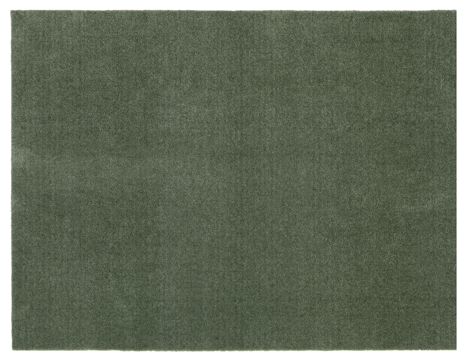 TÆPPE 140 x 200 CM - UNICOLOR DUSTY GREEN